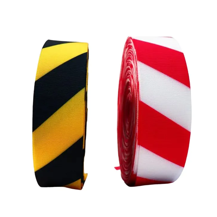 Двоколірна попереджувальна стрічка